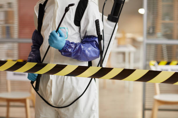 Professional Hoarding Cleanup technician working in Lowell, MA
